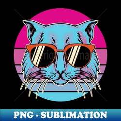 Funny cat - Vintage Sublimation PNG Download - Perfect for Creative Projects