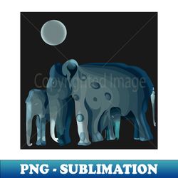 Magical Elephant - High-Resolution PNG Sublimation File - Fashionable and Fearless