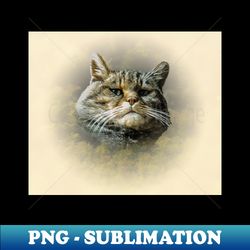 Wild cat - Exclusive PNG Sublimation Download - Create with Confidence