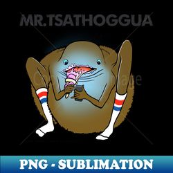 Mr Tsathoggua - PNG Transparent Sublimation Design - Create with Confidence