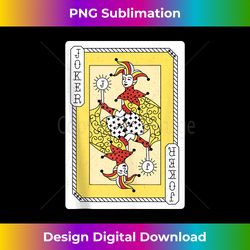 Joker Tarot Card Tank Top - Futuristic PNG Sublimation File - Challenge Creative Boundaries
