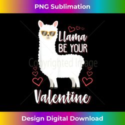Cute Funny Lama And Valentine Design for Valentine's Day - Timeless PNG Sublimation Download - Crafted for Sublimation Excellence