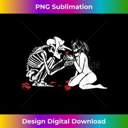 Occult Lover Death Card Goth Satanist Gothic Valentine's Day - Crafted Sublimation Digital Download - Access the Spectrum of Sublimation Artistry