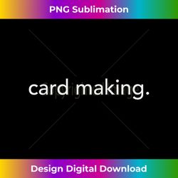 Minimalistic card making. Minimal Tank Top - Bohemian Sublimation Digital Download - Reimagine Your Sublimation Pieces