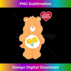 care bears friend bear long sleeve - sophisticated png sublimation file - reimagine your sublimation pieces