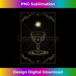 The Holy Grail Of Spiritual Or Symbolic Ace of Cups - Contemporary PNG Sublimation Design - Infuse Everyday with a Celebratory Spirit