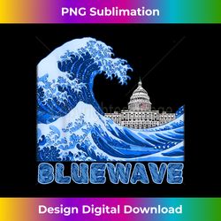 Americas Washington Blue Wave Vote 2020 Protest Resist Trump - Contemporary PNG Sublimation Design - Access the Spectrum of Sublimation Artistry