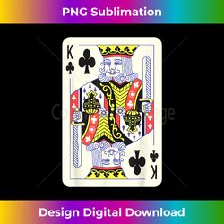 King of Clubs Playing Card  Couples Halloween Costume - Bohemian Sublimation Digital Download - Striking & Memorable Impressions