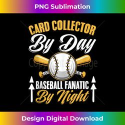 baseball card collector trading cards baseball collector tank top - deluxe png sublimation download - striking & memorable impressions