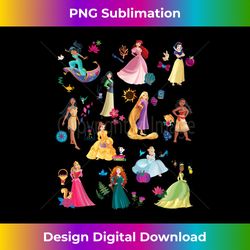 Disney Princess Magical Print - Futuristic PNG Sublimation File - Lively and Captivating Visuals