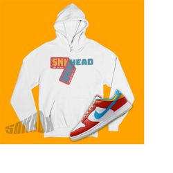 dunk low fruity pebbles matching hoodie - retro sneakers pullover - sneaker stickers sweatshirt to match fruity pebble d