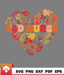 fall ld nurse thanksgiving groovy labor and delivery nurse funny relax svg  wildsvg