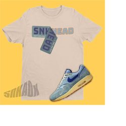 Retro Air Max 1 Shirt Match - Air Max 1 Dirty Denim Matching Shirt - Sneaker Stickers SVG