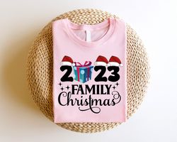 Family Christmas 2023 Shirt, Xmas Family Group Party Hoodie, Family Reunion Matching Xmas T-Shirts, Merry Xmas Sweatshir