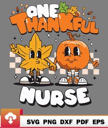 one thankful nurse thanksgiving autumn one thankful nurse great relax svg  wildsvg