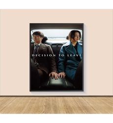 Decision to Leave Movie Poster Print, Canvas Wall