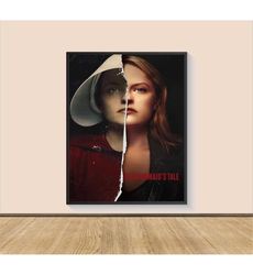 The Handmaid's Tale TV Poster Print, Canvas Wall