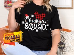 Christmas Squad Shirt, Christmas Family Vacation Shirt, Funny Christmas 2022 Shirt for Men Women Kids, Christmas Crew Sh