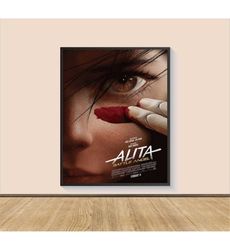 Alita Battle Angel Movie Poster Print, Canvas Wall