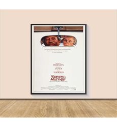 Driving Miss Daisy Movie Poster Print, Canvas Wall