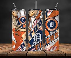 Detroit Tigers Tumbler Wrap, Mlb Logo, MLB Baseball Logo Png, MLB, MLB Sports 23