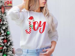 joy christmas sweatshirt, cute christmas sweater for women, trendy christmas jumper, christmas gift for her