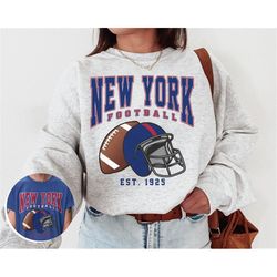Vintage Giant Sweatshirt, Vintage New York Football Crewneck Sweatshirt \ T-Shirt, NY Giant Sweatshirt, New York Fans Gi