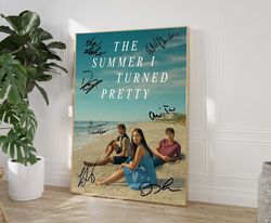 The Summer I Turned Pretty Season 2 Poster, Signed The Summer I Turned Pretty Poster, TV Series, Movie Poster, Lola Tung