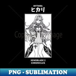mythra xenoblade chronicles 2 - vintage sublimation png download - bold & eye-catching