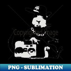 Banksy ghetto blaster - High-Quality PNG Sublimation Download - Bring Your Designs to Life