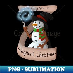 Magical Christmas - Premium Sublimation Digital Download - Vibrant and Eye-Catching Typography