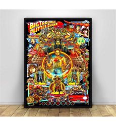 Big Trouble in Little China Movie Poster Wall