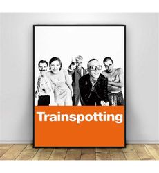 1996 Trainspotting Movie Poster Wall Painting Home Decor