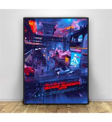Blade Runner 2049 Movie Poster Wall Painting Home