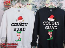 Cousin Crew Christmas Shirt, Elf Squad Sweatshirt, Christmas Crew 2022 Sweatshirt, Matching Christmas Sweaters, Christma