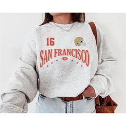 Vintage San Francisco Football Crewneck Sweatshirt / T-Shirt, The Niners, Retro San Francisco Sweatshirt 49er
