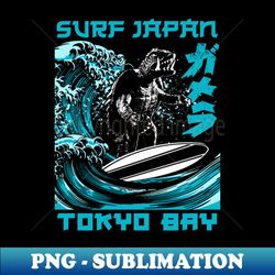 GAMERA SURF JAPAN - Elegant Sublimation PNG Download - Boost Your Success with this Inspirational PNG Download