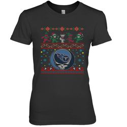 Tennessee Titans Christmas Grateful Dead Jingle Bears Football Ugly Sweatshirt Women&8217s Premium T-Shirt