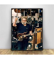 Jerry Garcia singer Canvas Poster Poster Print Wall