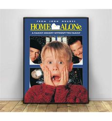 1990 Home Alone Movie Film Poster Print Wall