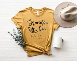 grandpa bee shirt , grandpa tshirt , gift for grandpa, grandpa shirt , gift for grandad, men's grandfather t shirt