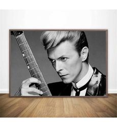 David Bowie Celebrity Poster Hip Hop Poster Rapper
