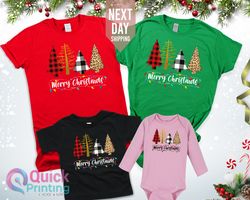 Merry Christmas shirt,Merry Christmas Reindeer Family Matching Shirt, Family Christmas Gift,Womens Christmas Shirt Holid