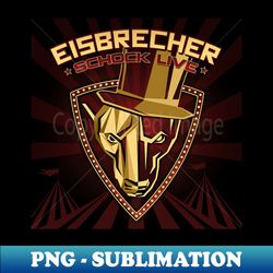Eisbrecher - Schock Live Album 2015 - Signature Sublimation PNG File - Vibrant and Eye-Catching Typography
