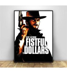 1965 A Few Dollars More Movie Poster Wall