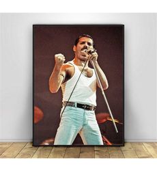 Freddie Mercury poster Bohemian Great Rhapsody Rock Music