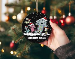 elephant piggie and friends christmas ornament, childrens book ornaments, book lover christmas gift