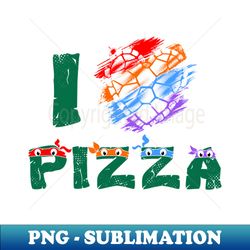 Pizza Lover Ninjas - Special Edition Sublimation PNG File - Instantly Transform Your Sublimation Projects