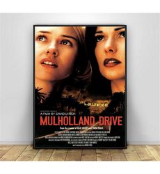 MULHOLLAND DRIVE (2001) Movie Poster Wall Painting Home