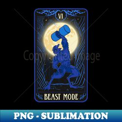 Beast Mode - PNG Transparent Digital Download File for Sublimation - Boost Your Success with this Inspirational PNG Download